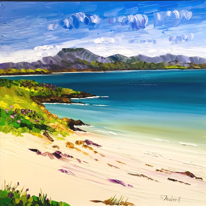 'Coral Beach, Skye' by artist Sheila Fowler